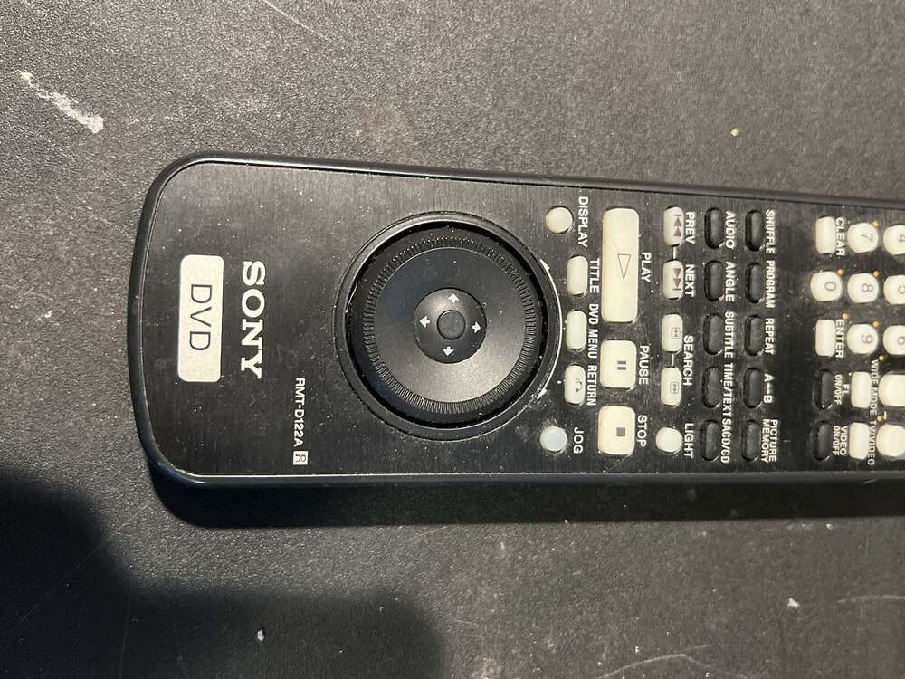 Sony RMT-D122A DVD Player Remote Control - Picture 3 of 7